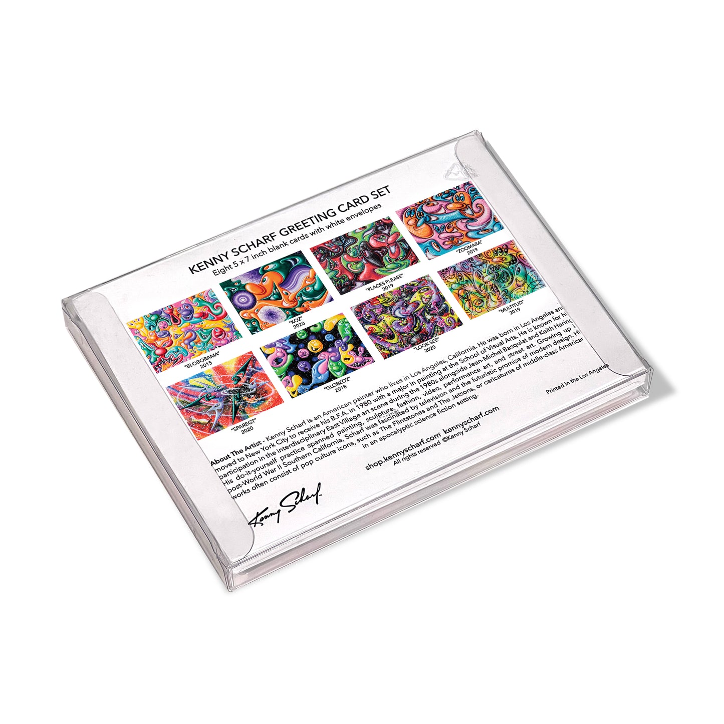 Kenny Scharf Greeting Cards, Collection 1