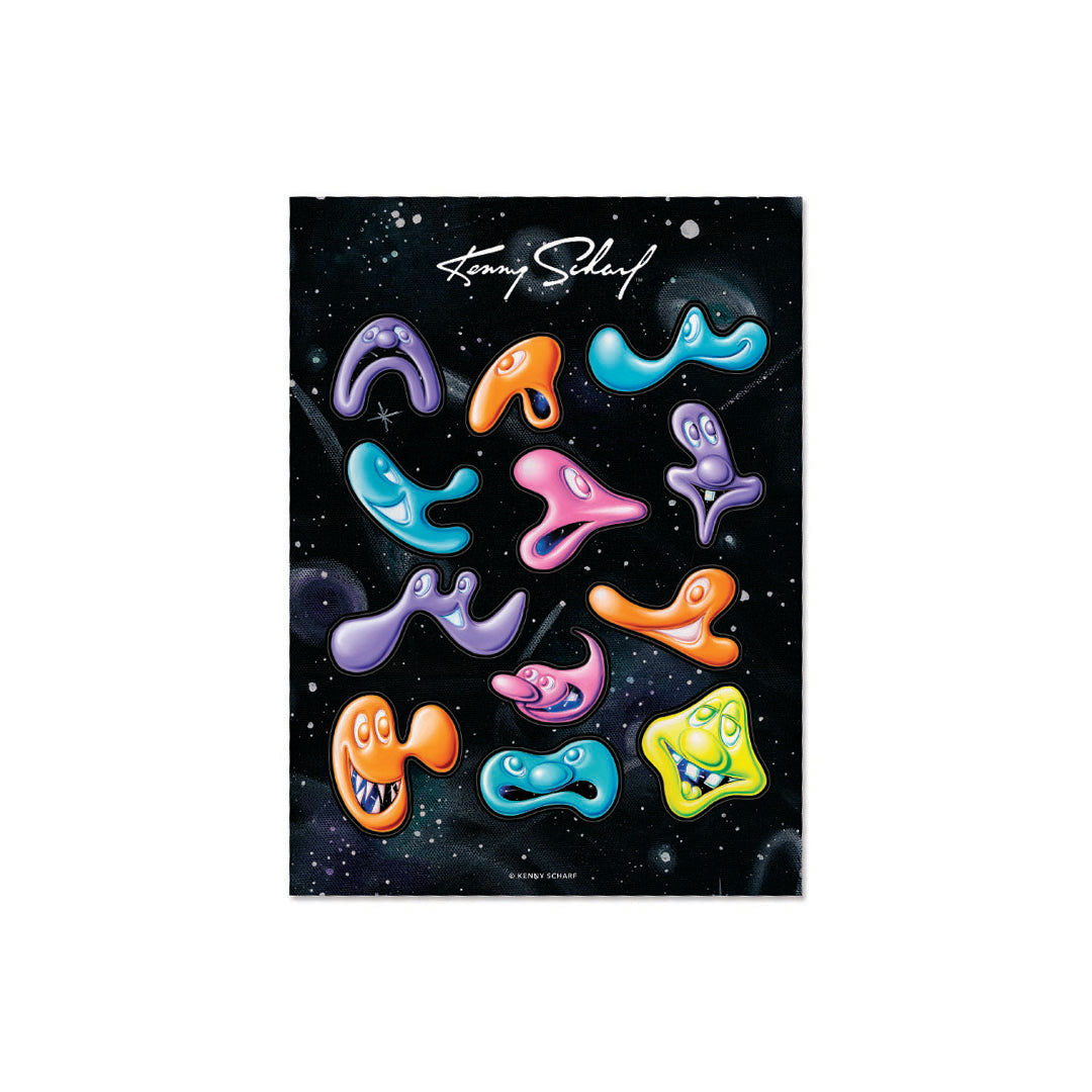 Kenny Scharf Blobosis Sticker Pack