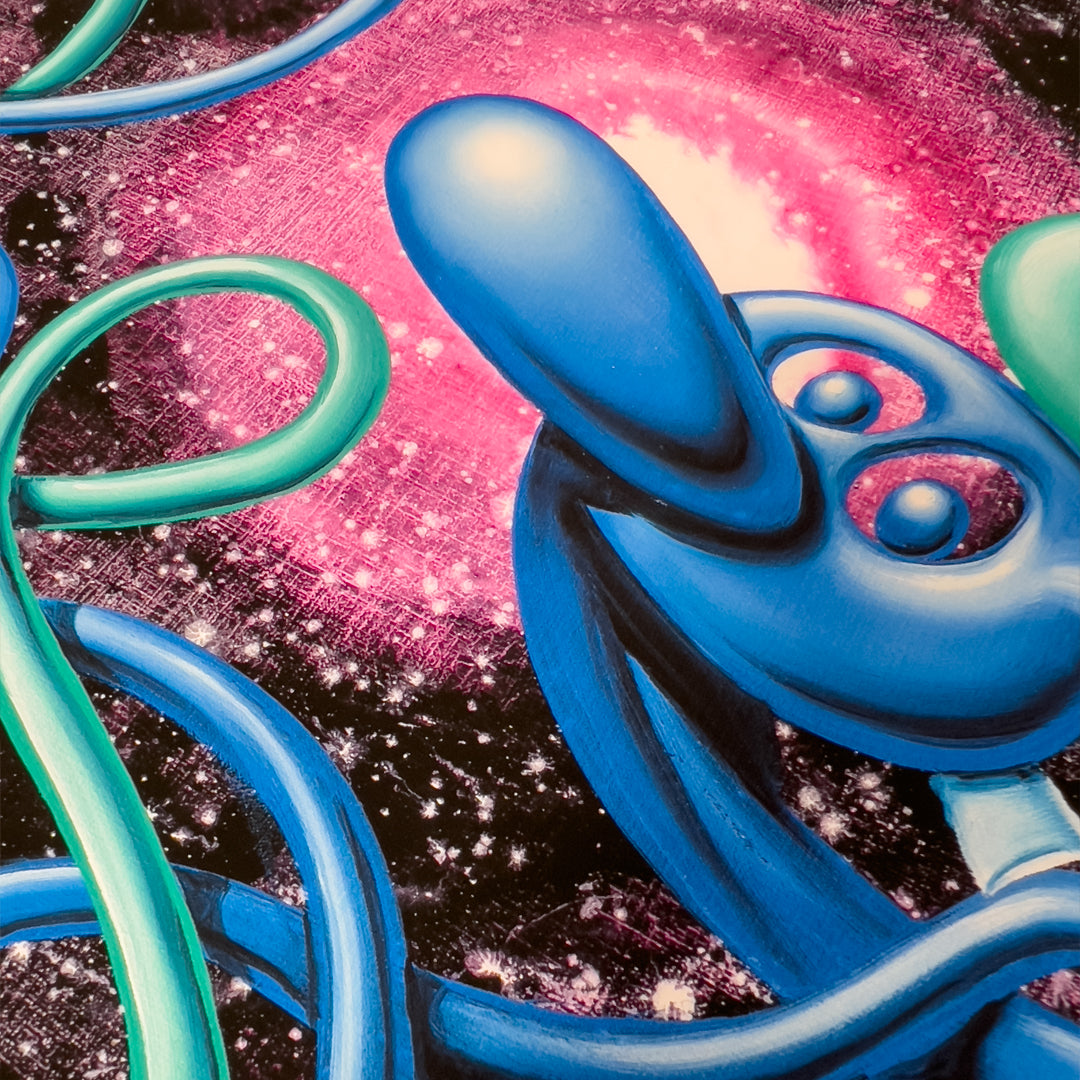 KENNY SCHARF "TOUNGLES" ARCHIVAL PRINT
