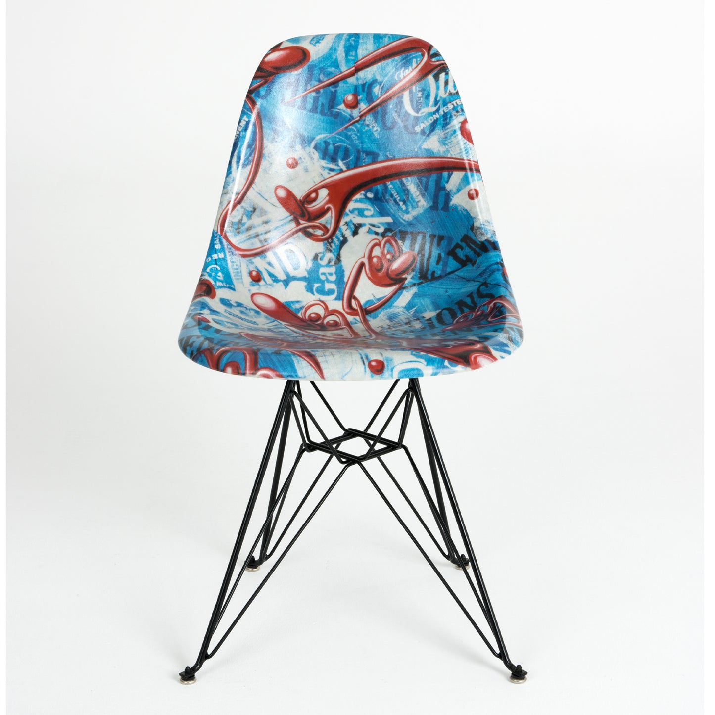 "QUAZ" LIMITED EDITION MODERNICA MOLDED FIBERGLASS CHAIR