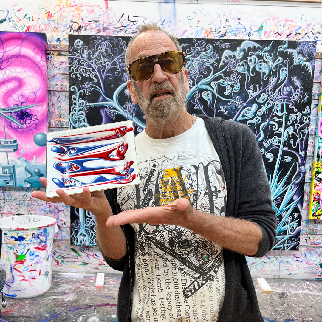 “LRRL", 2024 HIGH GLOSS FINE BONE CHINA TRAY