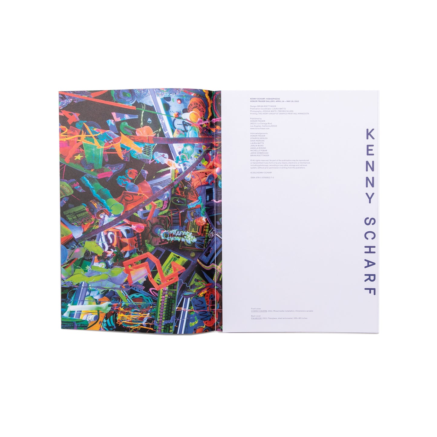 HODGEPODGE HONOR FRASER GALLERY EXHIBITION BOOK SIGNED, 2012