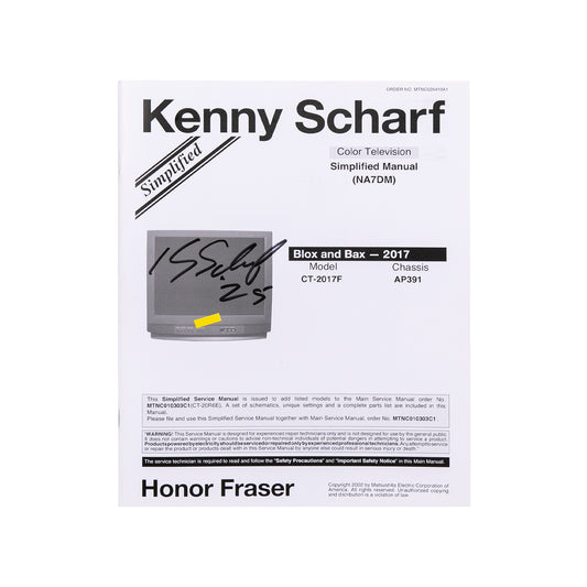 BLOX AND BAX HONOR FRASER GALLERY EXHIBITION BOOK SIGNED, 2017