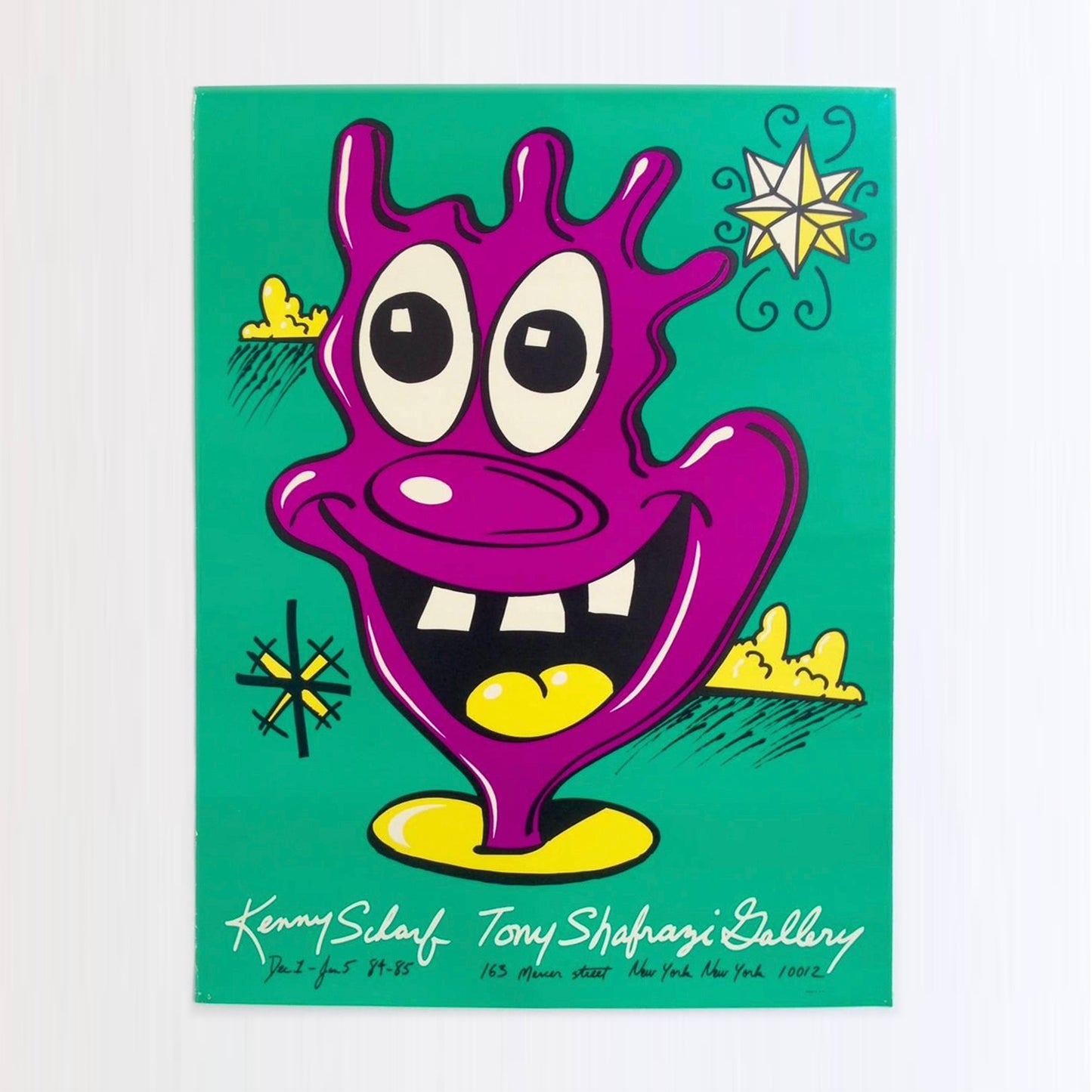 Kenny Scharf Tony Shafrazi Gallery Exhibition 1984 Tee