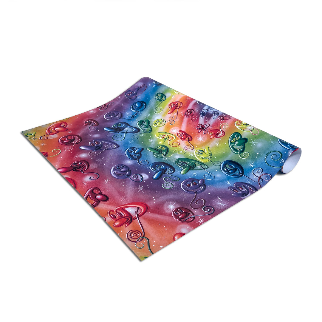 VIERA PANASONIC SPARKLE RAINBOW WRAPPING PAPER