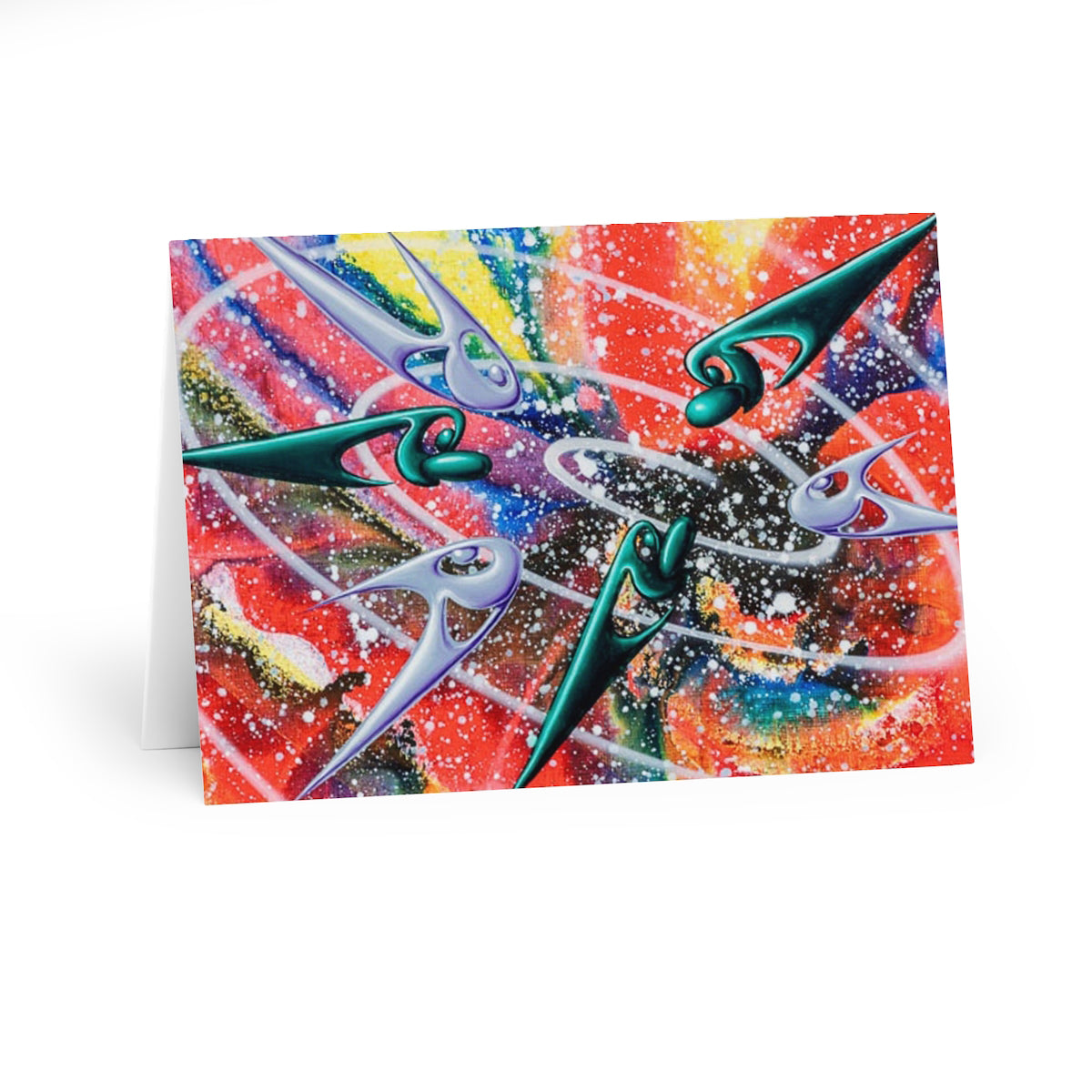 HERE WE COME GREETING CARD