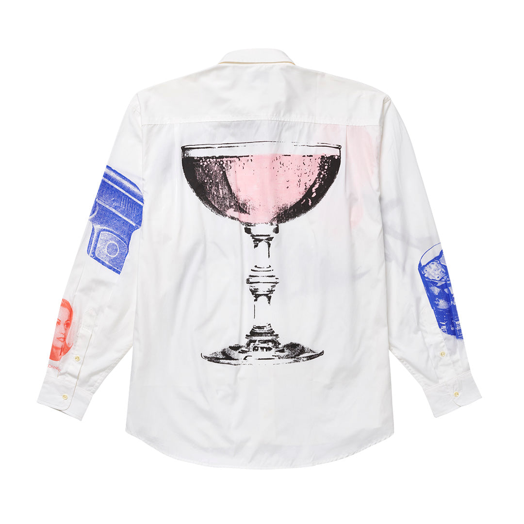 KENNY SCHARF X BOHEMIAN DRESS SHIRT, "DARE TO CALL" 1992
