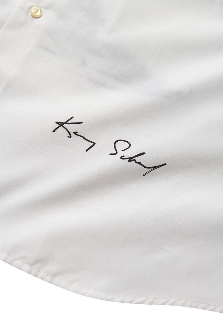 KENNY SCHARF X BOHEMIAN DRESS SHIRT, "DARE TO CALL" 1992