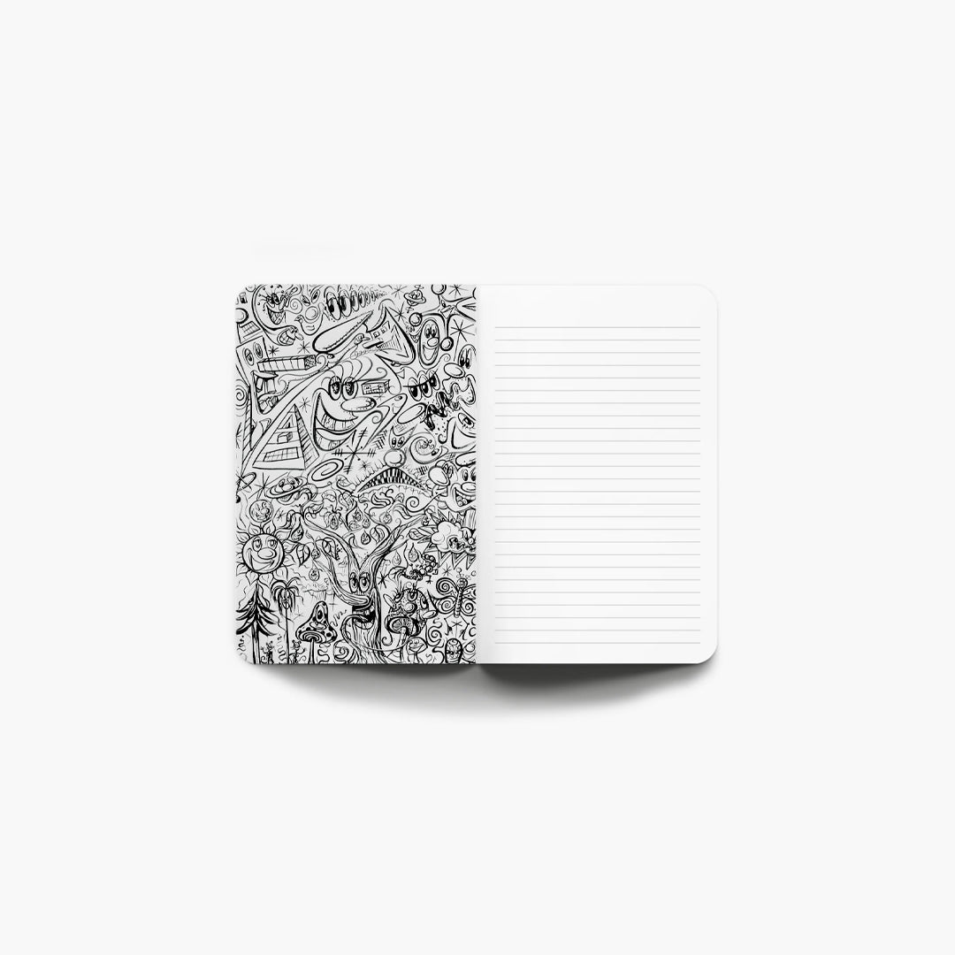 "NUFFBLOBZ" LAYFLAT NOTEBOOK