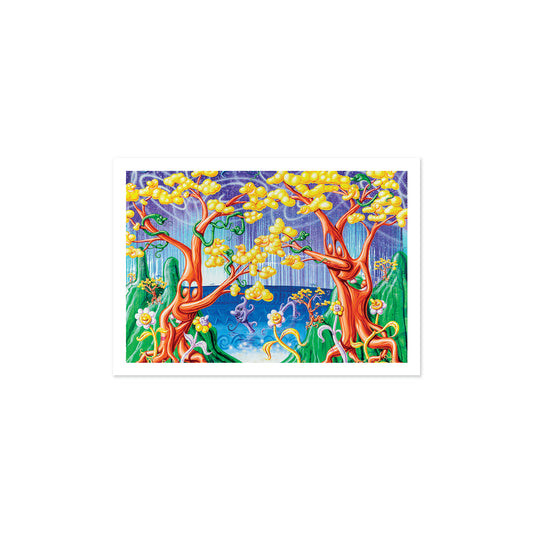 KENNY SCHARF "PARADIS PERDU" POSTCARD