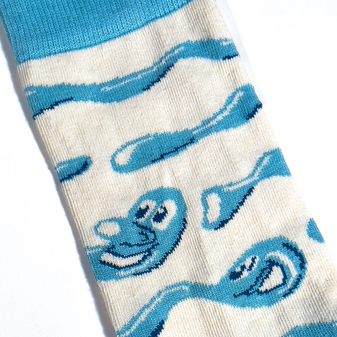 KENNY SCHARF STRIPPED SOCKS