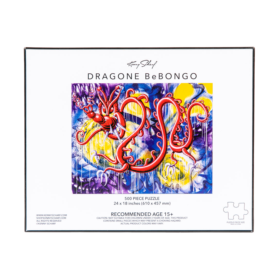 Kenny Scharf “Dragone BeBongo” Puzzle (500 Pieces)