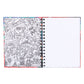 Kenny Scharf “When The Worlds Collide” Hardcover Spiral Notebook