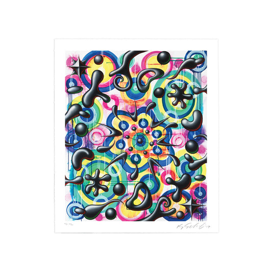 Kenny Scharf "Energala" Limited Edition Archival Print
