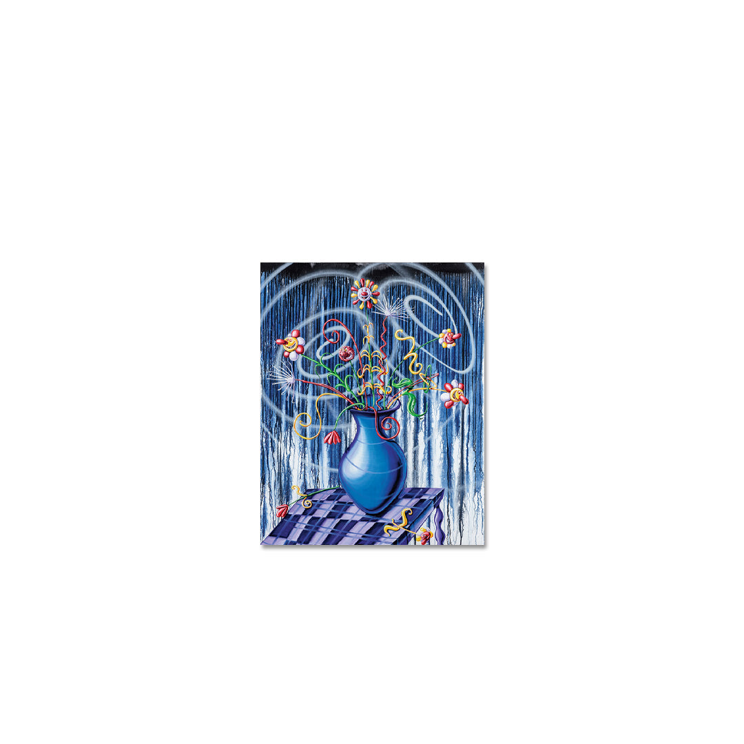 Kenny Scharf Flores Flores Flores Acrylic Magnet