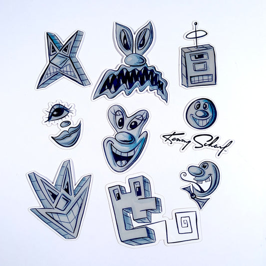 THE JET AGE STICKER PACK