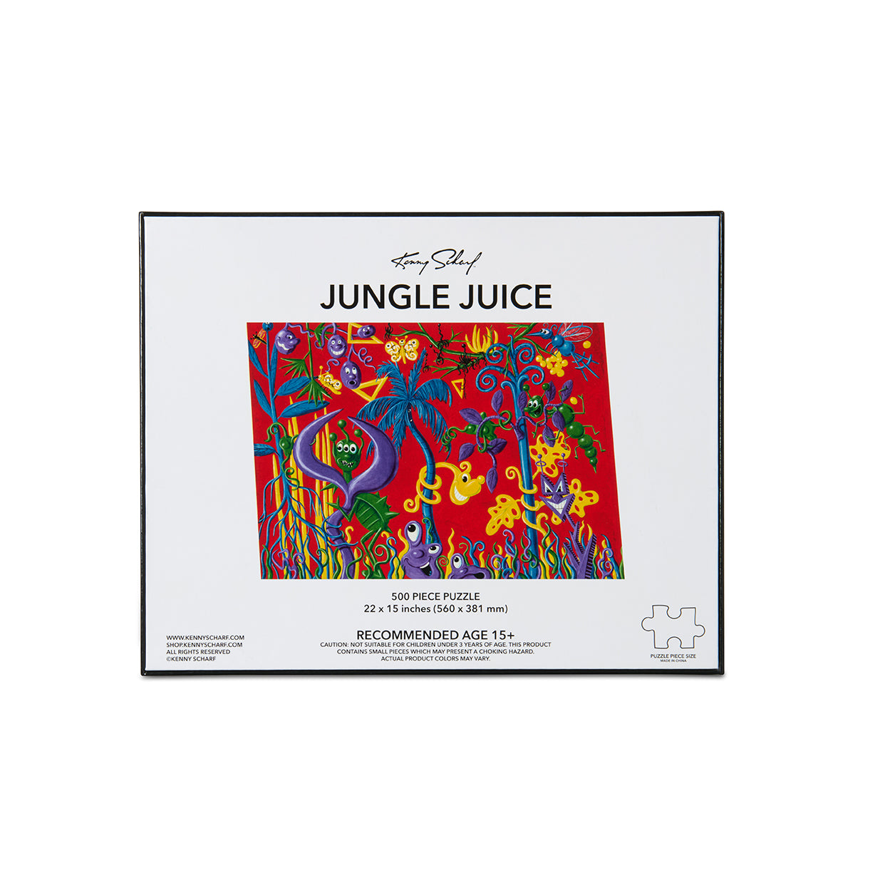 Kenny Scharf Jungle Juice Puzzle (500 Pieces)
