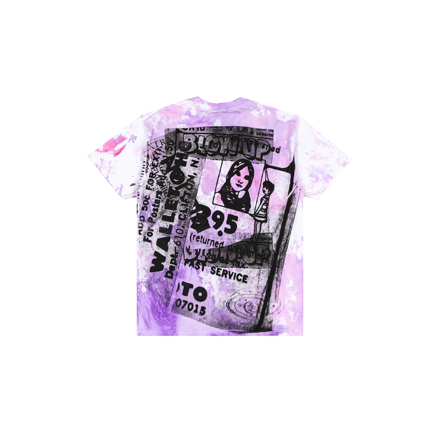 KENNY SCHARF 39.5 BLOW UP COLLAGE GRAPHIC TEE