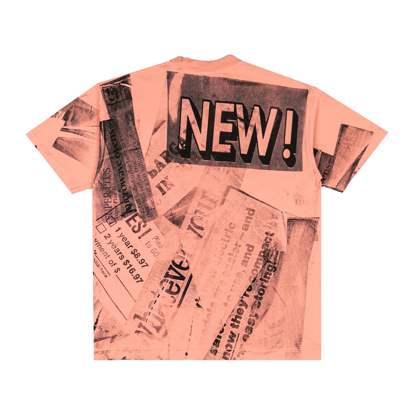 KENNY SCHARF WHATEVER YOUR DEAL COLLAGE GRAPHIC TEE