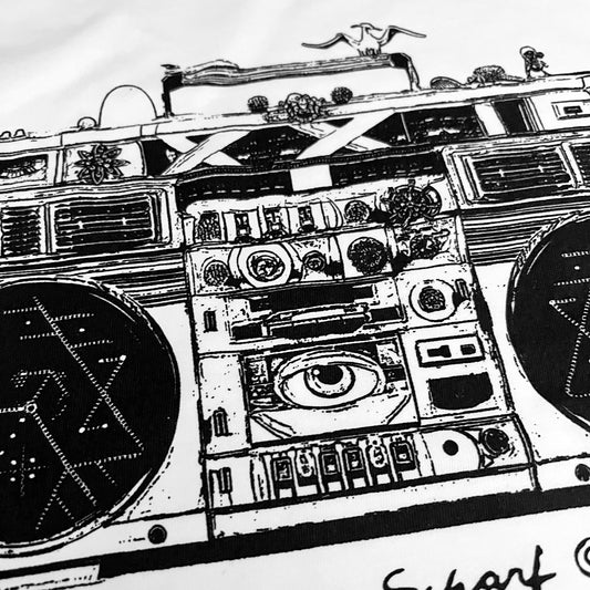 Kenny Scharf Boombox T-shirt