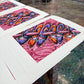 Kenny Scharf “SCHNOZEZ” 2022, Archival Print