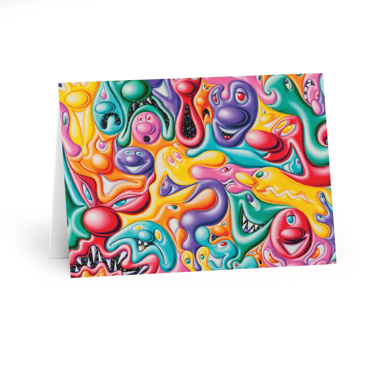 BLOBORAMA GREETING CARD