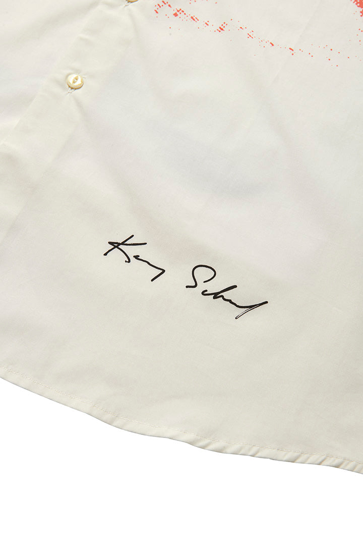 KENNY SCHARF X BOHEMIAN DRESS SHIRT, "DARE TO CALL" 1992