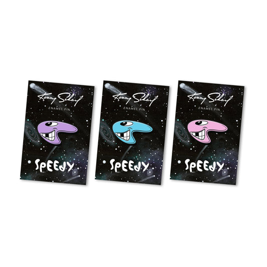 SPEEDY ENAMEL PIN